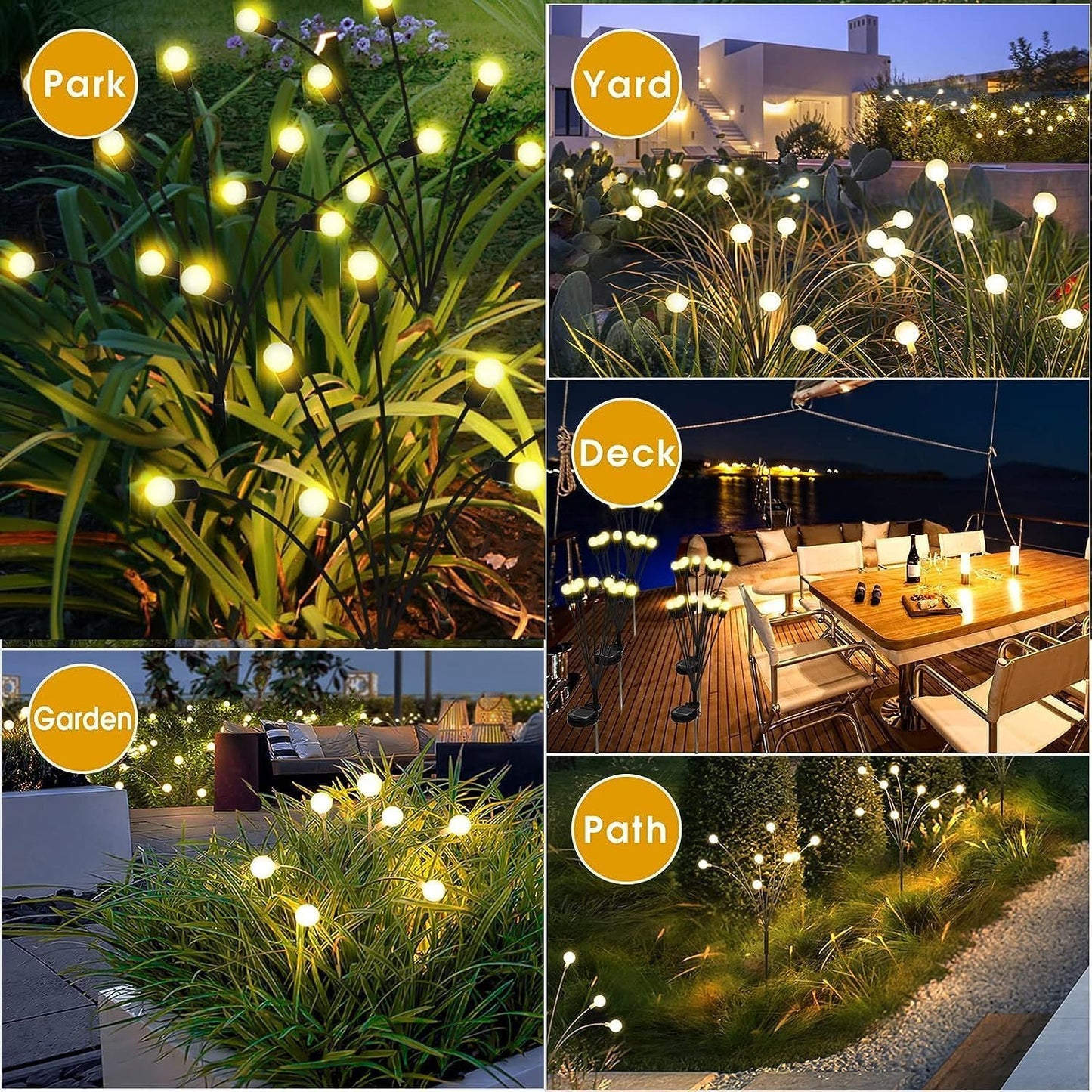 SolarGlow | Outdoor Solar Waterproof Fairy Lights (Pack of 2)