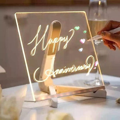 LumoPad™ | LED Acrylic Writing Board with Pen